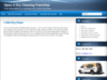 openadrycleaningfranchise.com