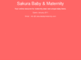 sakurababymaternity.com