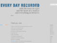 everydayrecorded.com