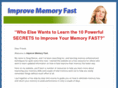 improvememoryfast.com