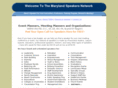 marylandspeakersnetwork.com