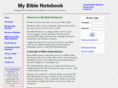 my-bible-notebook.com