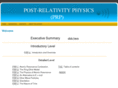 postrelativityphysics.com