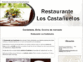 restauranteloscastanuelos.com