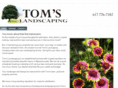 tomslandscapingco.com