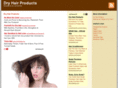 dryhairproducts.com