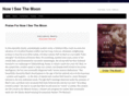 nowiseethemoon.com