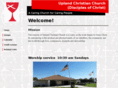 uplandchristianchurch.com