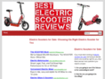 bestelectricscooterreviews.com