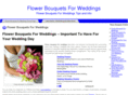 flowerbouquetsforweddings.com