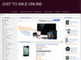 justtosaleonline.com