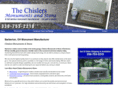 chislersmonuments.com