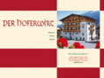 hotelhoferwirt.com