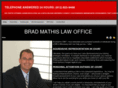 bradmathislaw.com