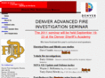 denverfireinvestigationseminar.org