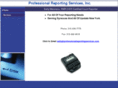 professionalreportingservices.com
