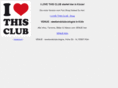 ilovethisclub.com
