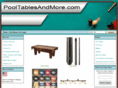 pooltablesandmore.com