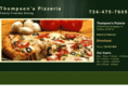 thompsonspizzeria.com