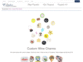 customwineglasscharms.com