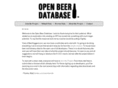openbeerdb.com
