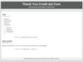 thankyoucredit.com