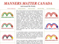 mannersmattercanada.com