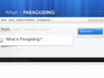 whatisparagliding.com