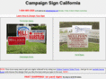 campaignsignscalifornia.com