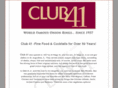 clubfourtyone.com