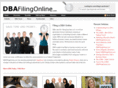 dbafilingonline.com