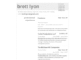 brettlyon.com