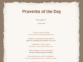 proverbsoftheday.com