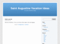 saintaugustinevacation.com