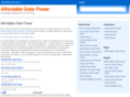 affordablesolarpower.org