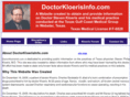 doctorkloerisinfo.com