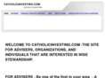 catholicinvesting.com