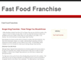 fastfoodfranchiseopps.com