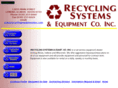 recyclingequipmentinc.com