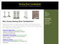 sterlingsilvercandlesticks.net