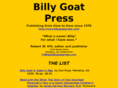 billygoatpress.com