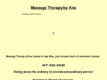 massagebykris.com