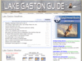 lakegastonguide.com