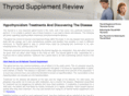 thyroidsupplementreview.com