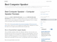 computerspeakerbest.com