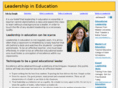 leadershipineducation.com