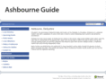 ashbourneguide.com