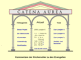 catena-aurea.de