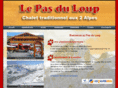 chalet-lepasduloup.com