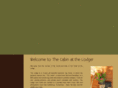 thecabinatthelodge.com